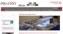 Desktop Screenshot of adelaidesewing.com.au